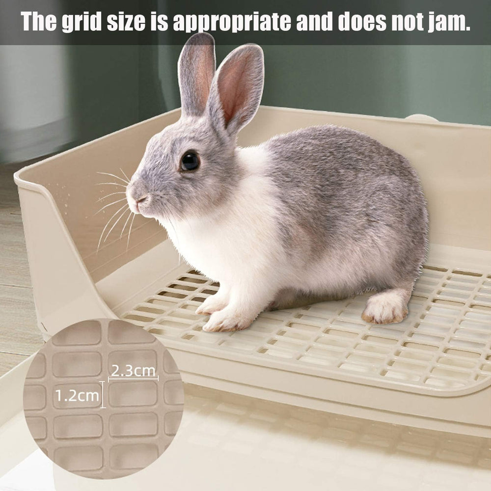 Kathson guinea pig litter tray in durable odor-resistant plastic