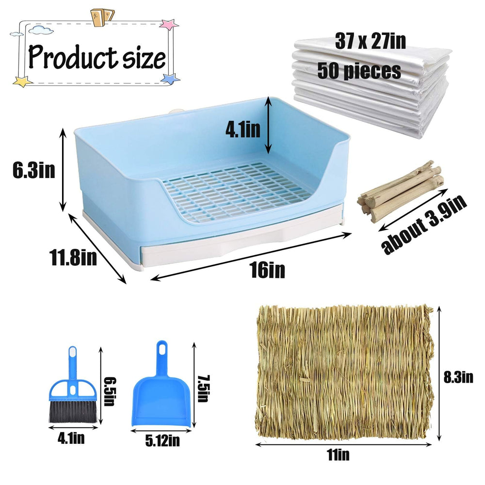 Kathson hedgehog litter pan for tidy living space