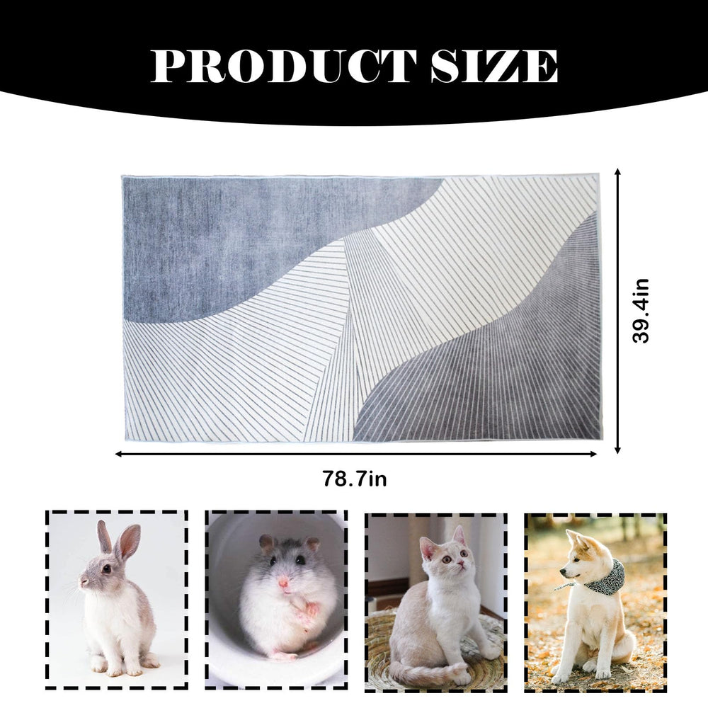 Kathson pet playpen liner in soft crystal velvet for cozy lounging