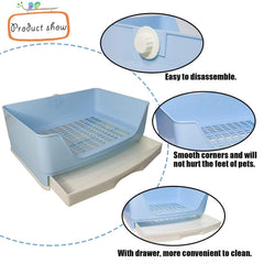 Kathson pet toilet corner trainer keeps area clean