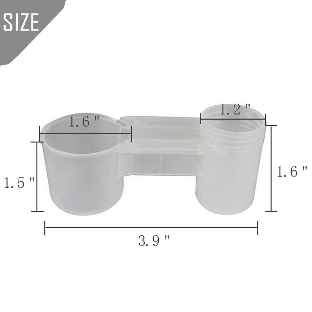 Kathson quail waterer is easy to fill and helps reduce waste.
