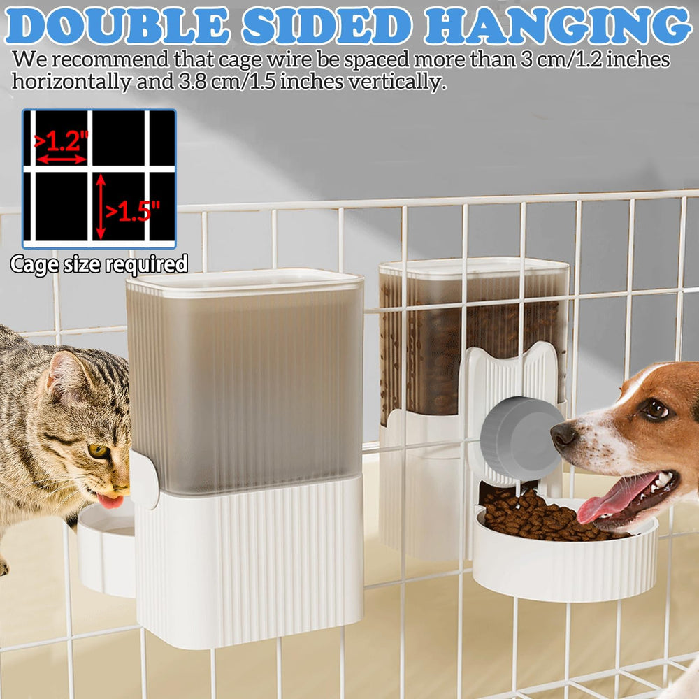 Kathson feeder installed in a cage for pets