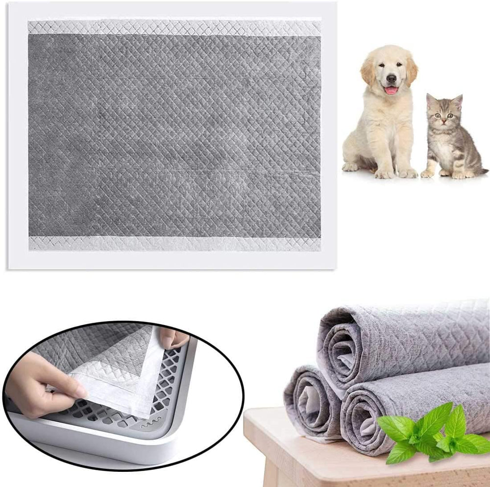 Kathson pad size is 23.6 inches square for extensive cage coverage.