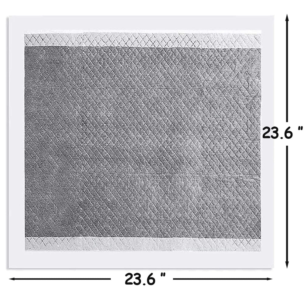 Kathson pads with activated carbon help control odors around the enclosure.