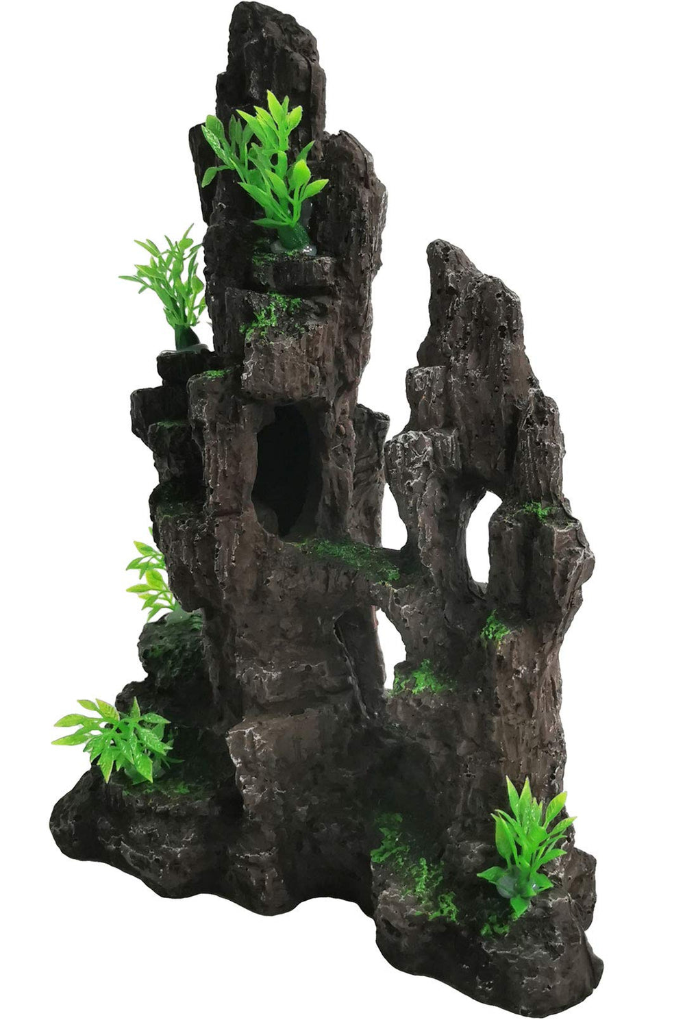 kathson resin rockery landscape adds natural texture and visual depth to aquariums