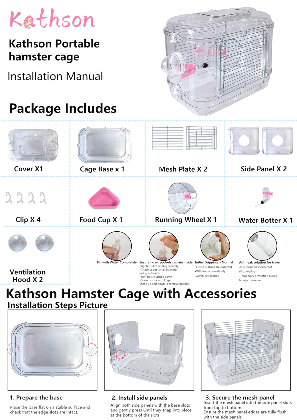 Kathson top handle design simplifies transport while keeping the look neat.