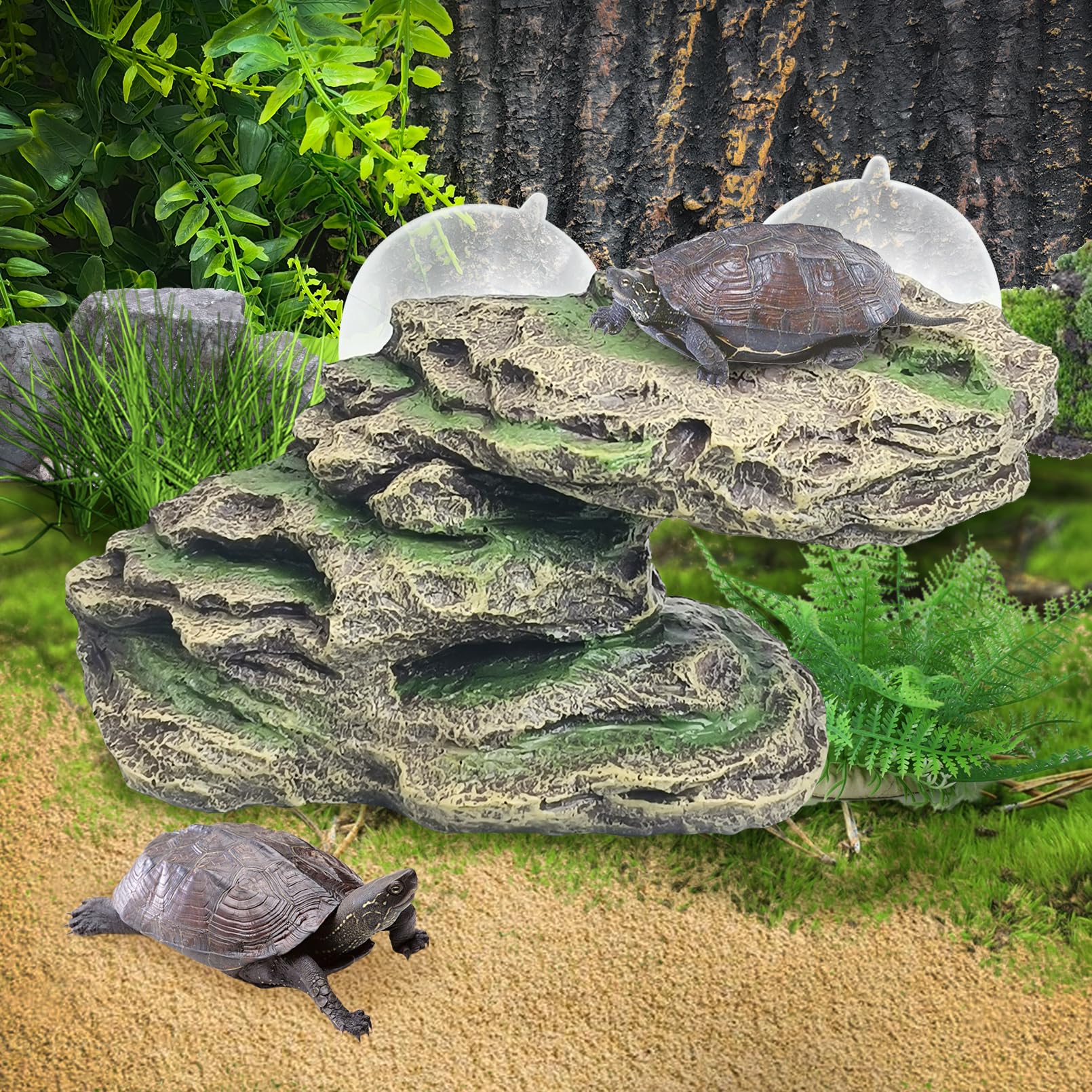 kathson Turtle Platform: durable resin safe for water use