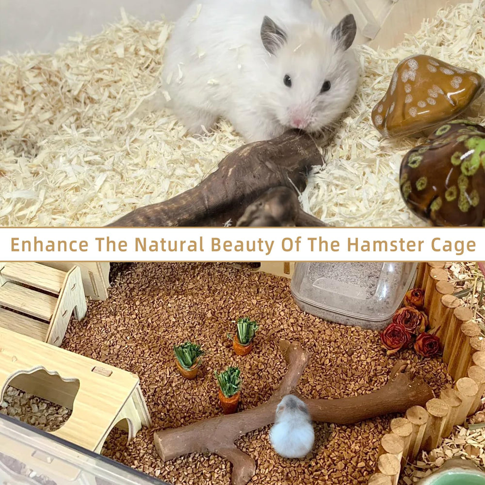 Kathson two-pack wood branches setup demonstrates easy integration into habitats.