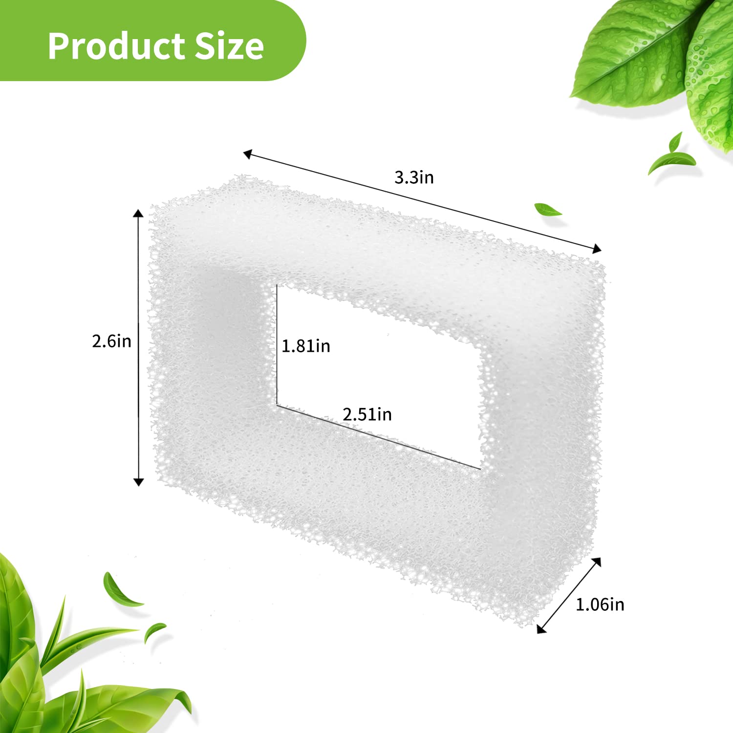 Katlikatqi cupcake ceramic fountain filter maintains clear water for pets.