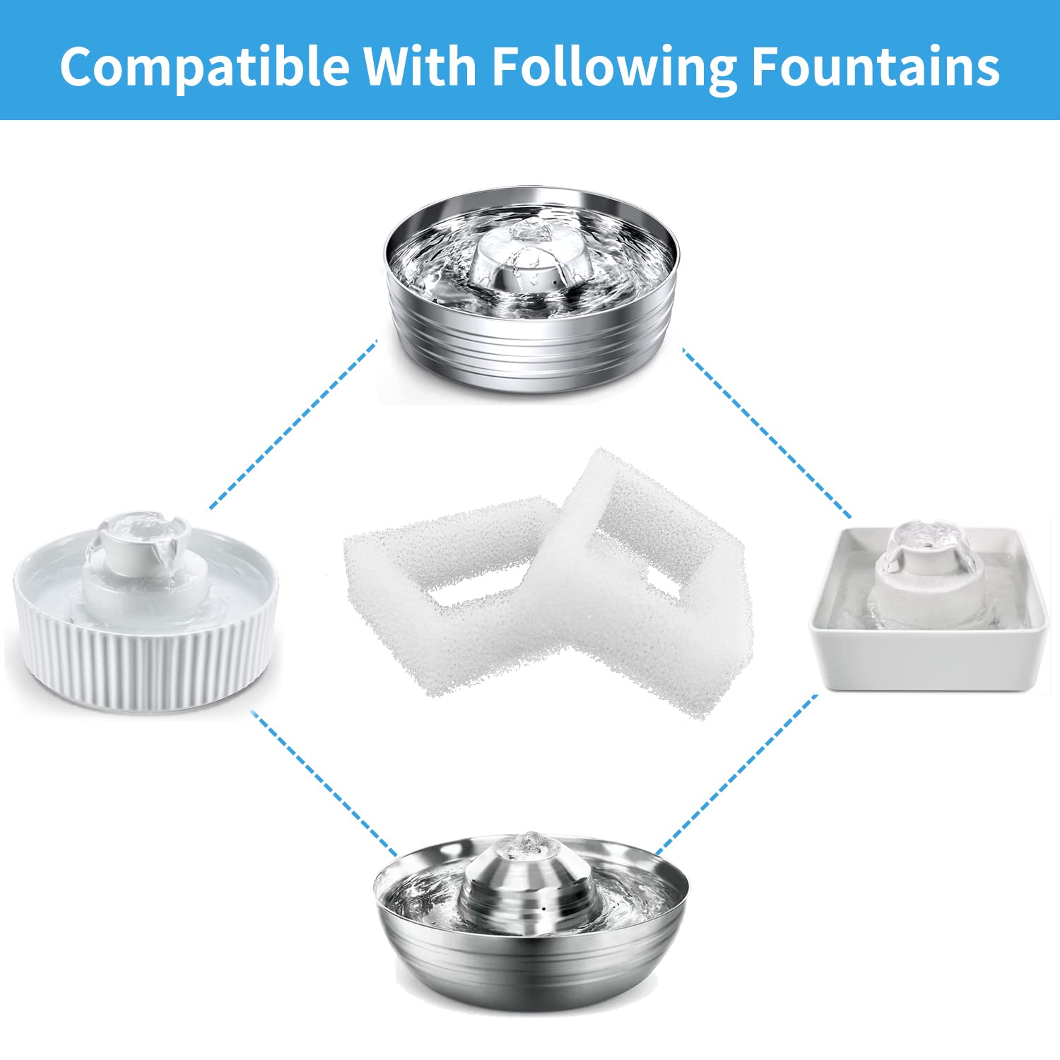 Katlikatqi DR-DC-160 pump compatibility filter for secure fit.