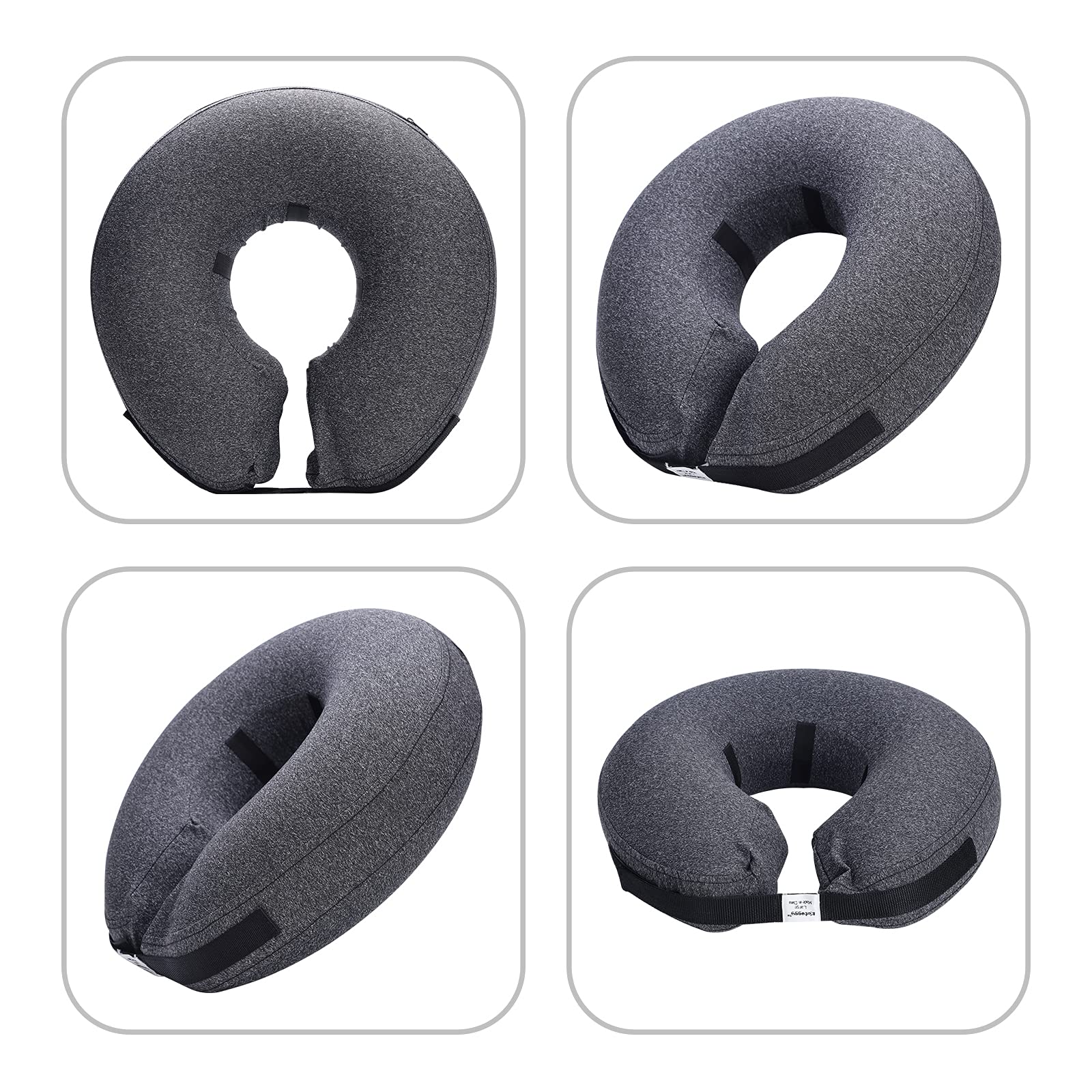 Katoggy inflatable cone with zipper inner for easy cleaning