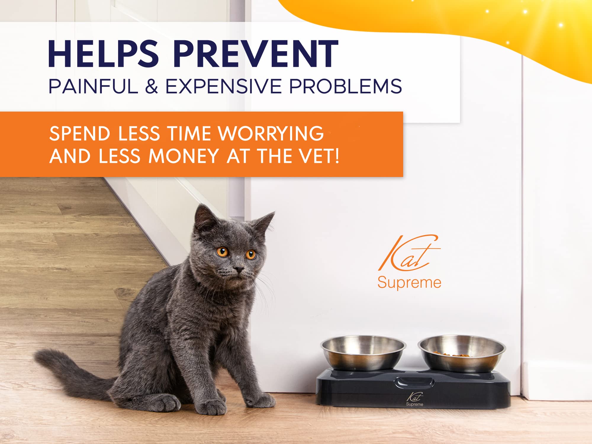 KATSUPREME ant-proof feature helps deter small intruders