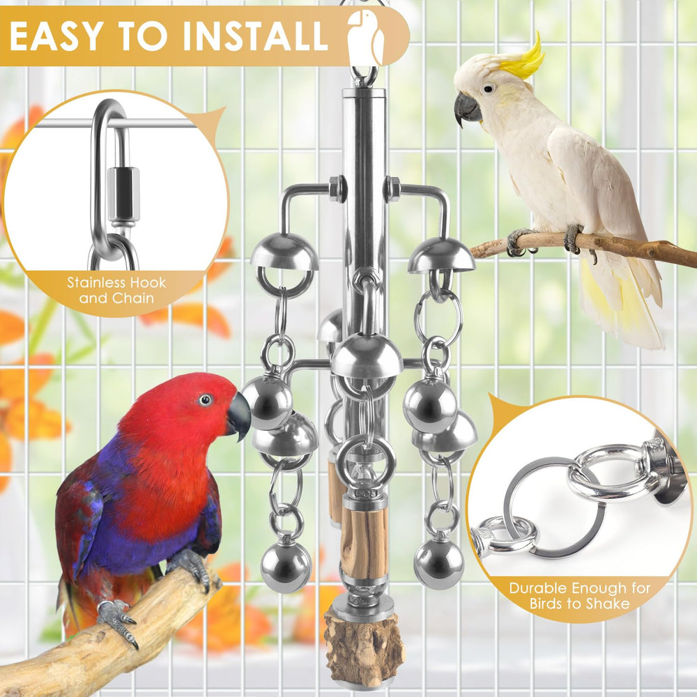 KATUMO Amazon parrot friendly toy designed for enrichment and extended play