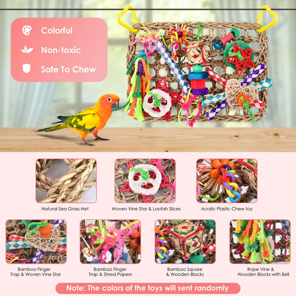 KATUMO edible seagrass mat invites shredding and playful exploration.