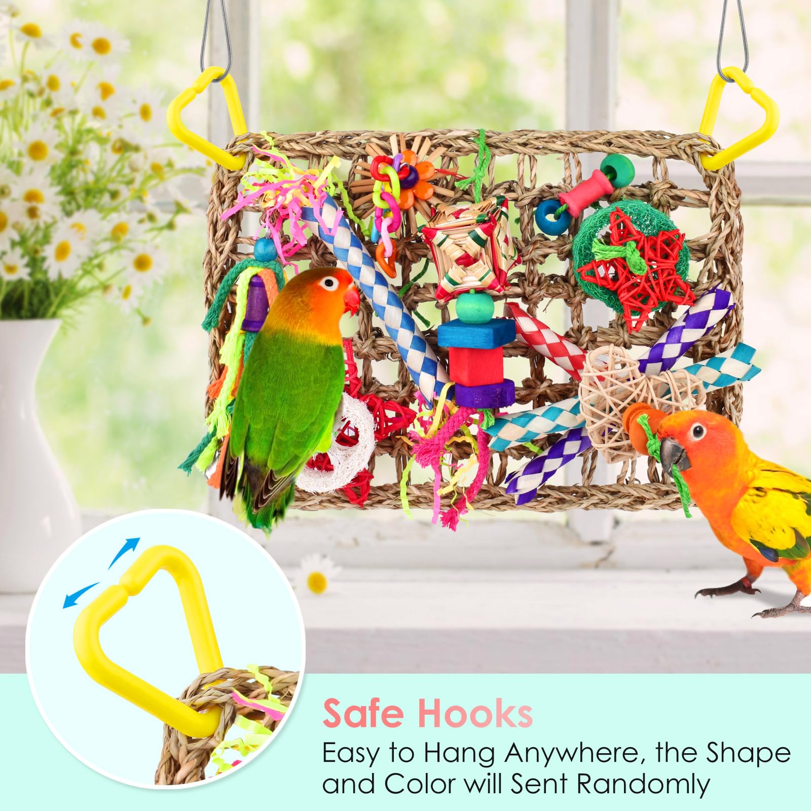 KATUMO vine star toy adds color, texture, and activity.