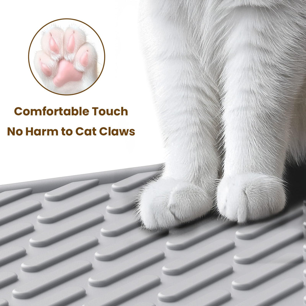 Kaxionage cat litter mat lightweight EVA for on-the-go use