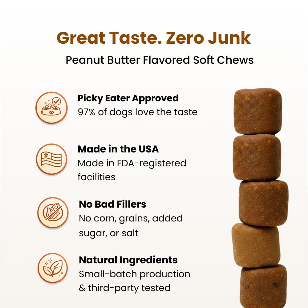 Kayode Bestie Balance chews presented as a tasty, safe alternative to medications.