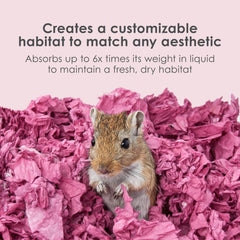 Kaytee bedding demonstrates 14-day odor-control for a fresher enclosure.