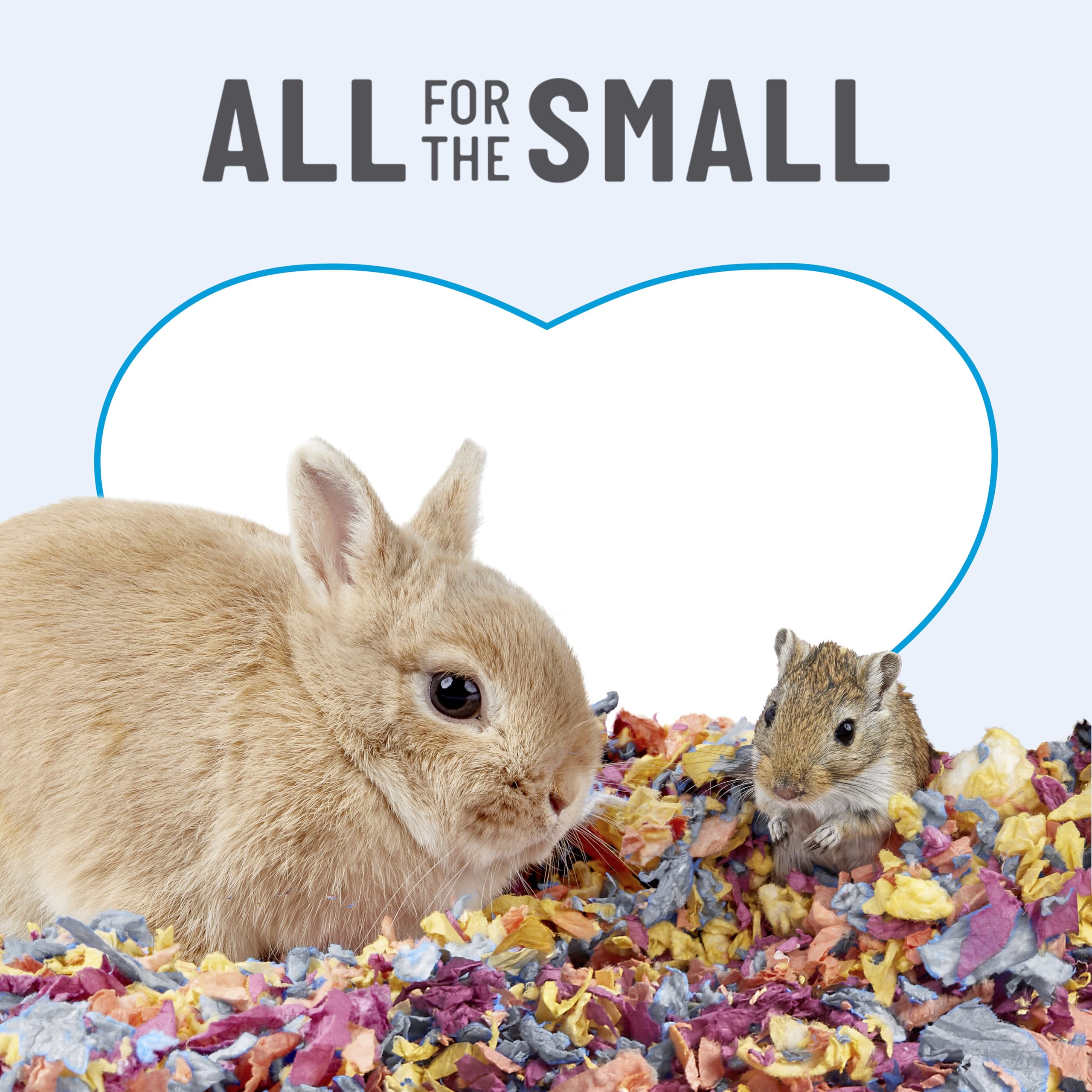 Kaytee Clean & Cozy Colors bedding for small animals like rabbits and hamsters.