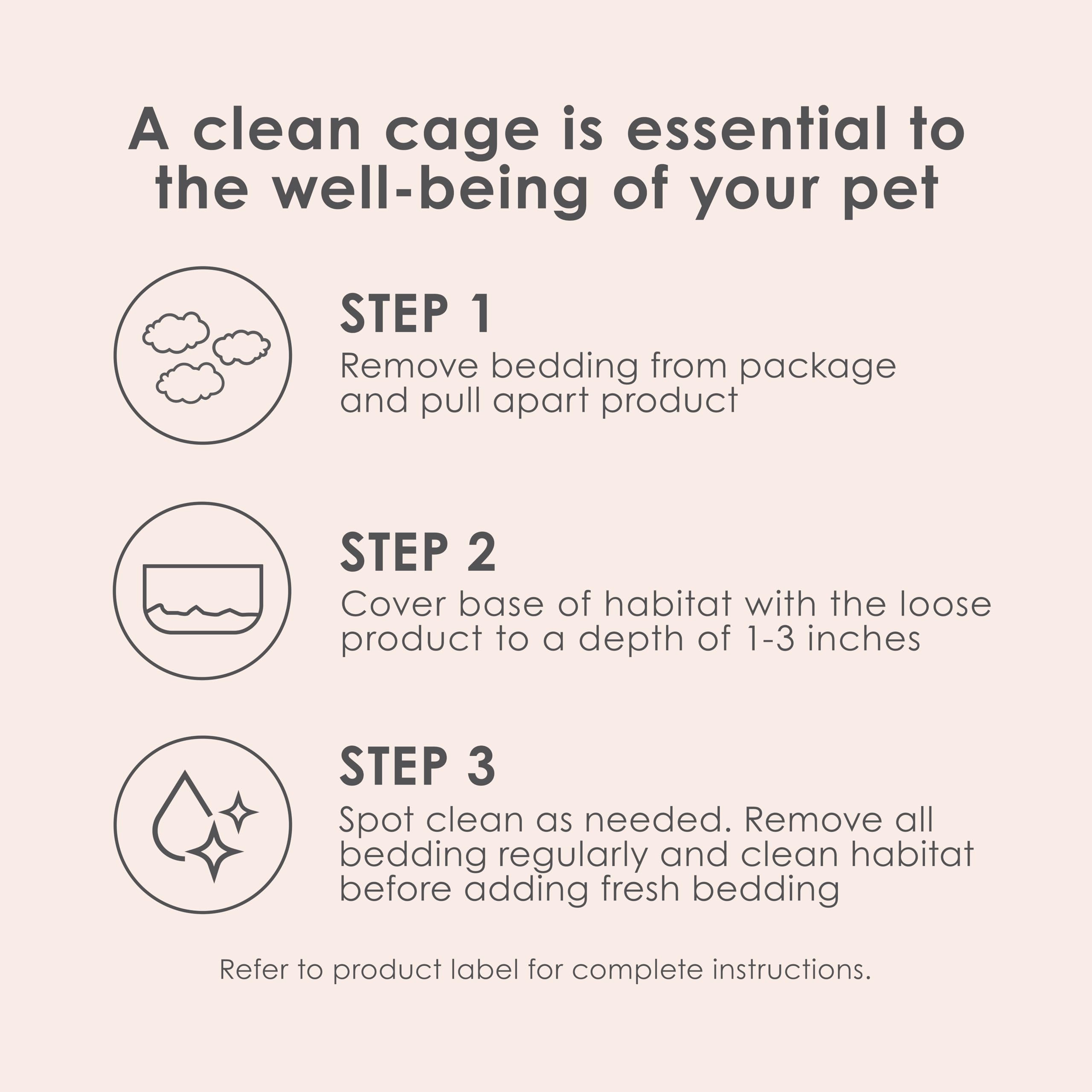 Kaytee Clean and Cozy Colors small-animal-bedding heritage-150-years trusted by experts.