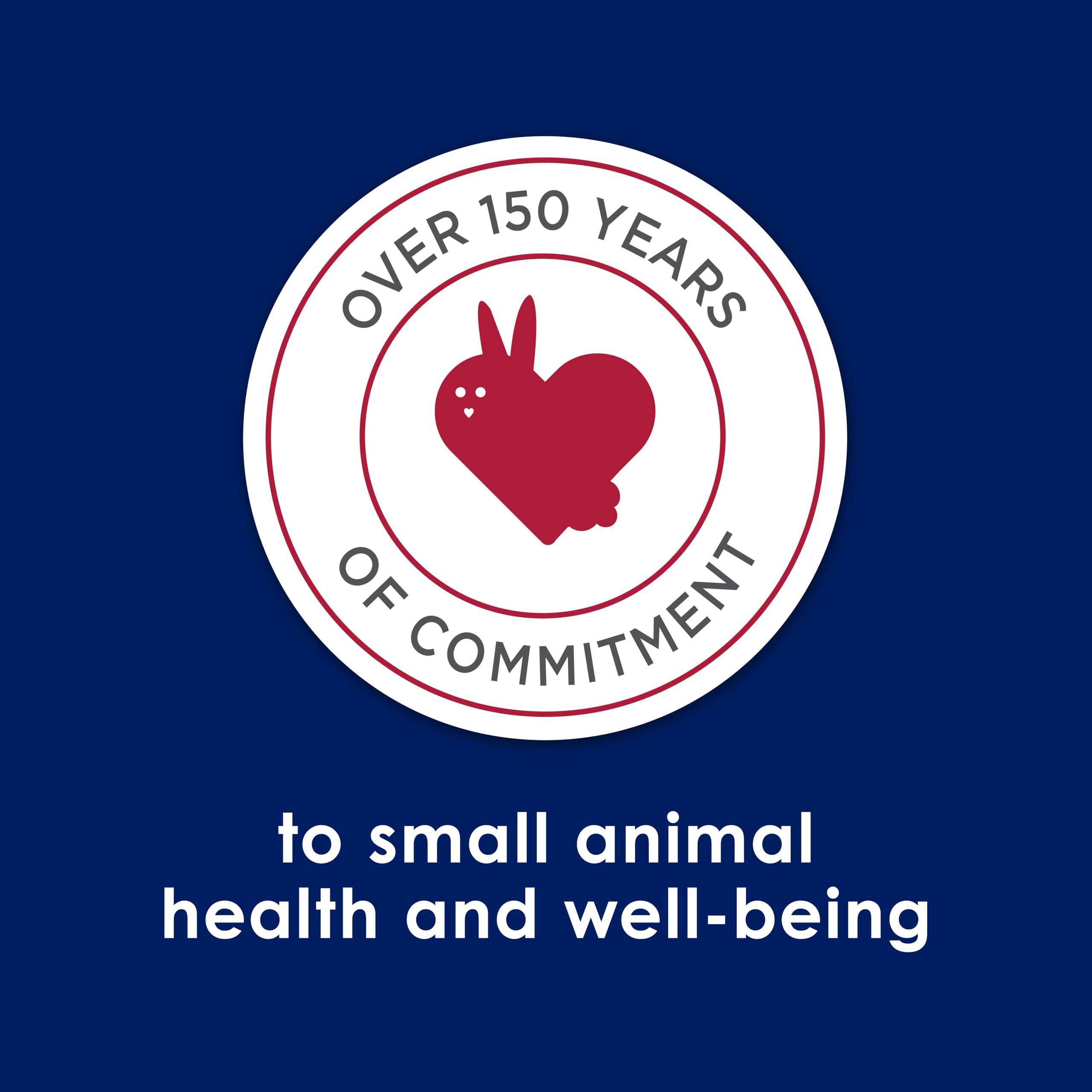 Trusted by experts for over 150 years in small animal care.