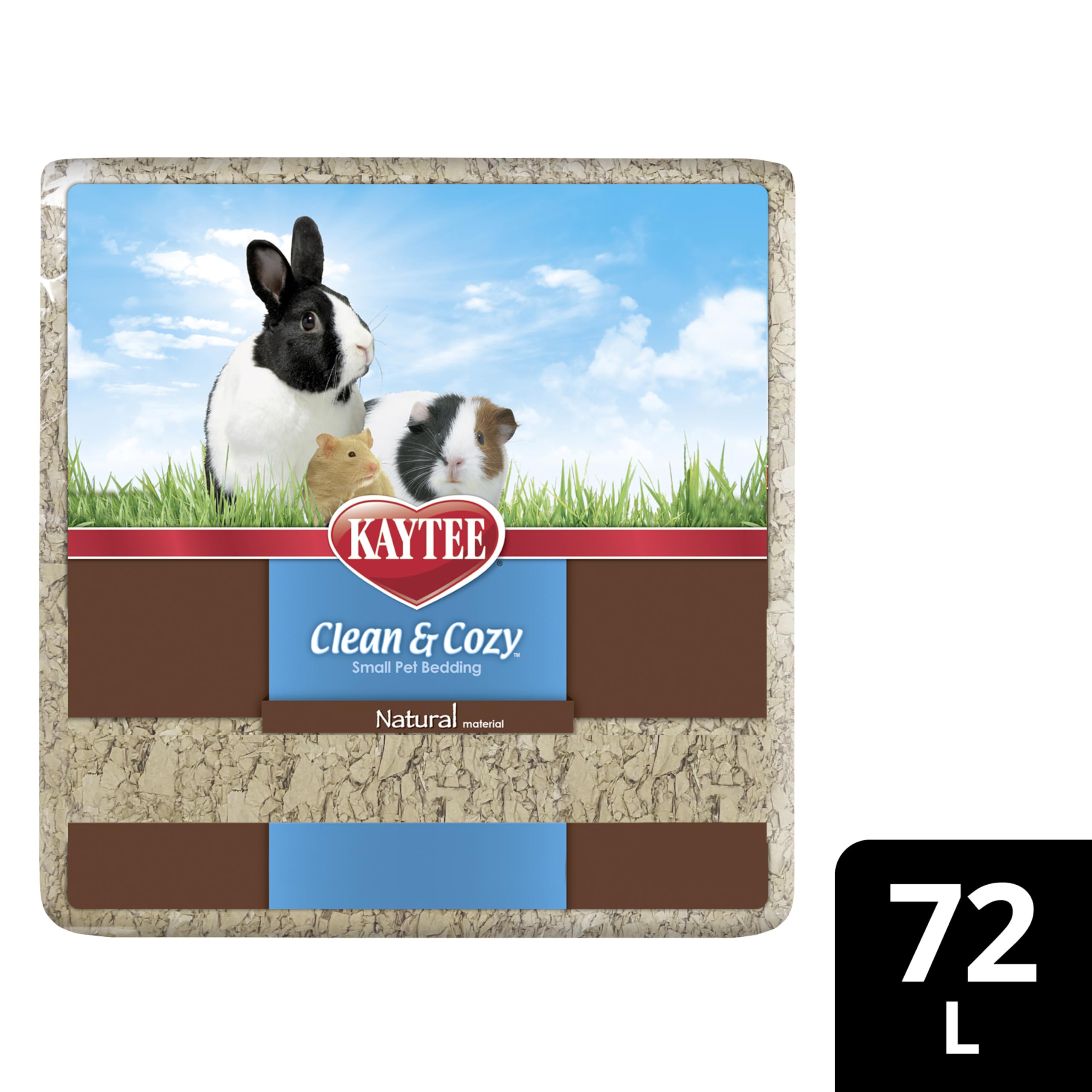 72 liter Kaytee bedding provides extended value for larger homes