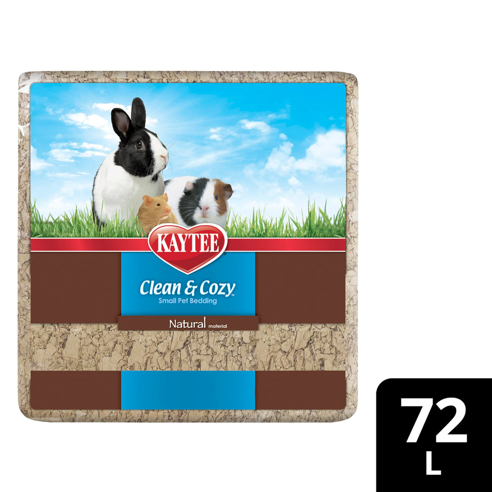 72 liter Kaytee bedding provides extended value for larger homes