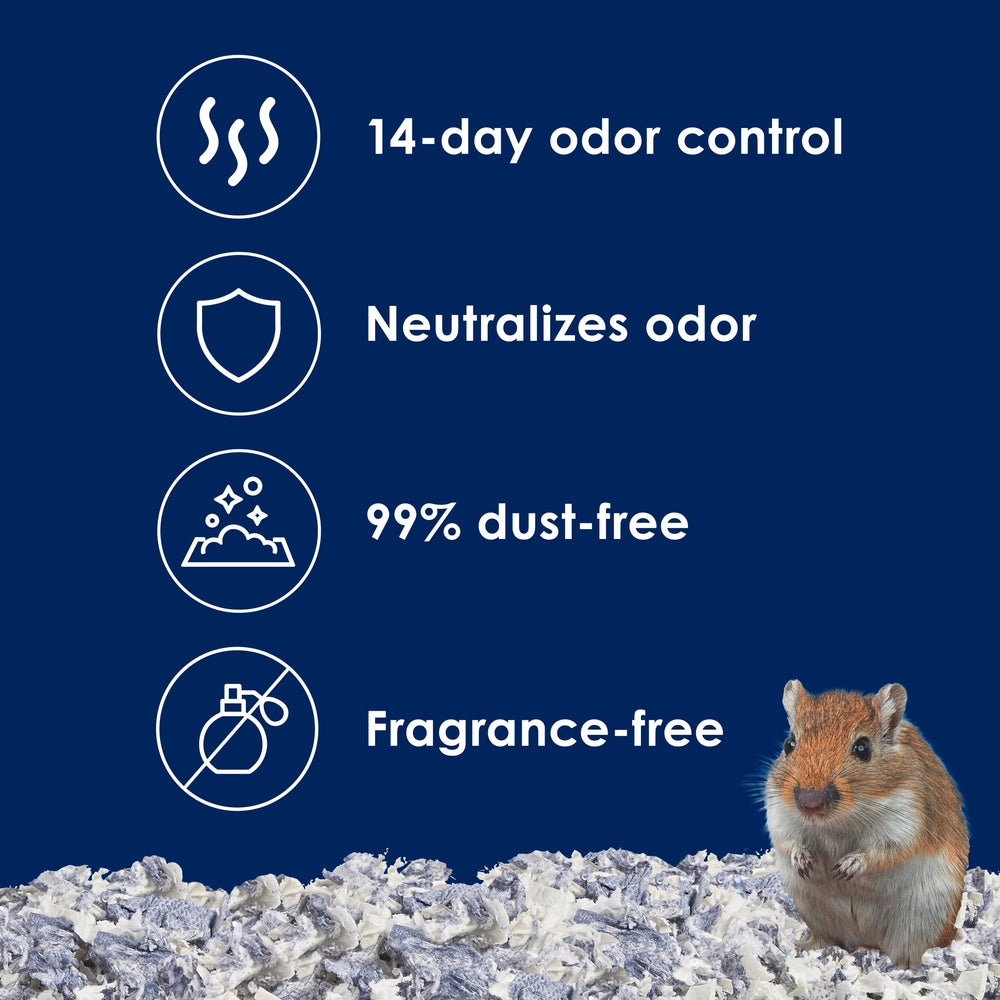 Kaytee Clean & Cozy is fragrance-free and 99% dust-free for nose comfort.
