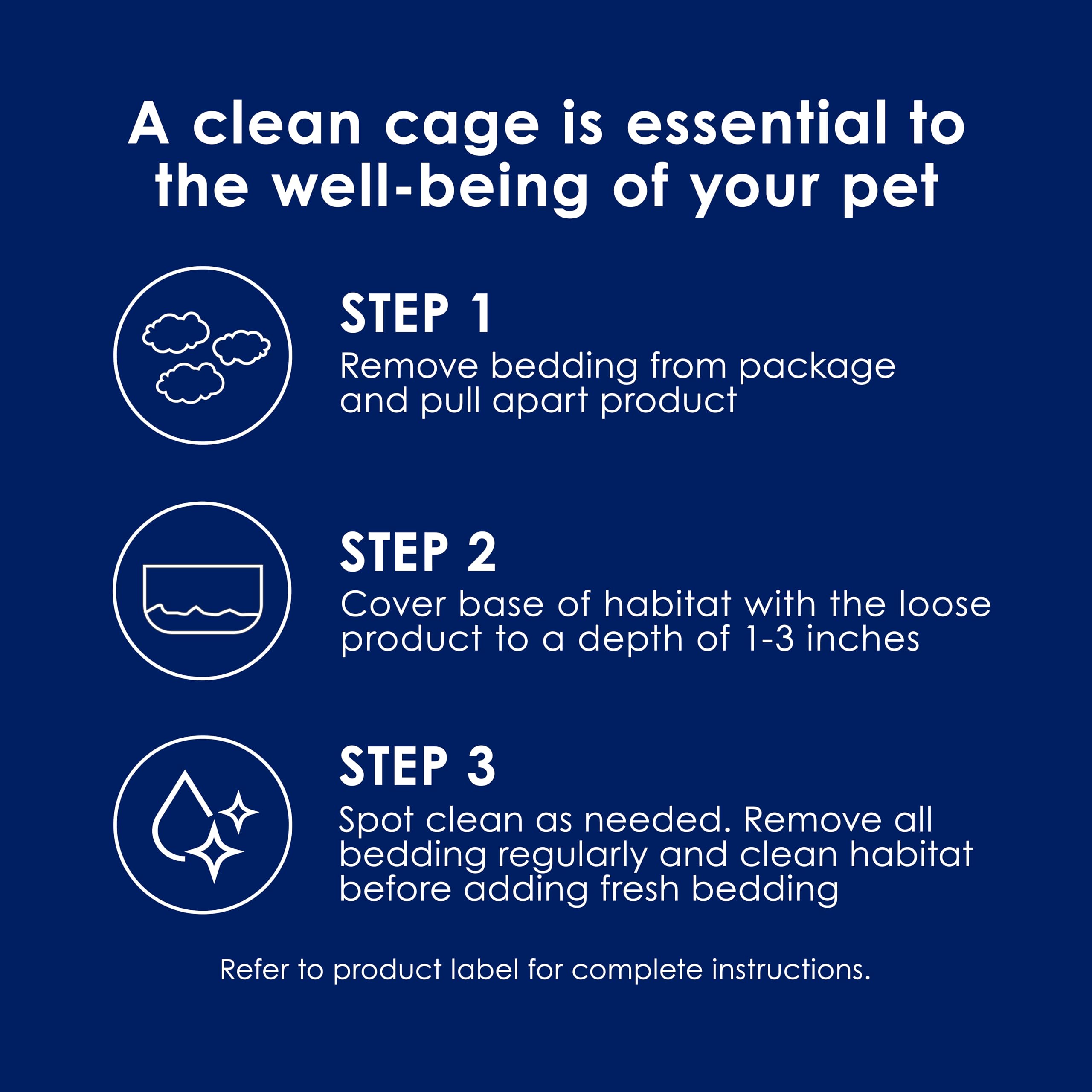 Kaytee Clean & Cozy is soft on paws for daily use.