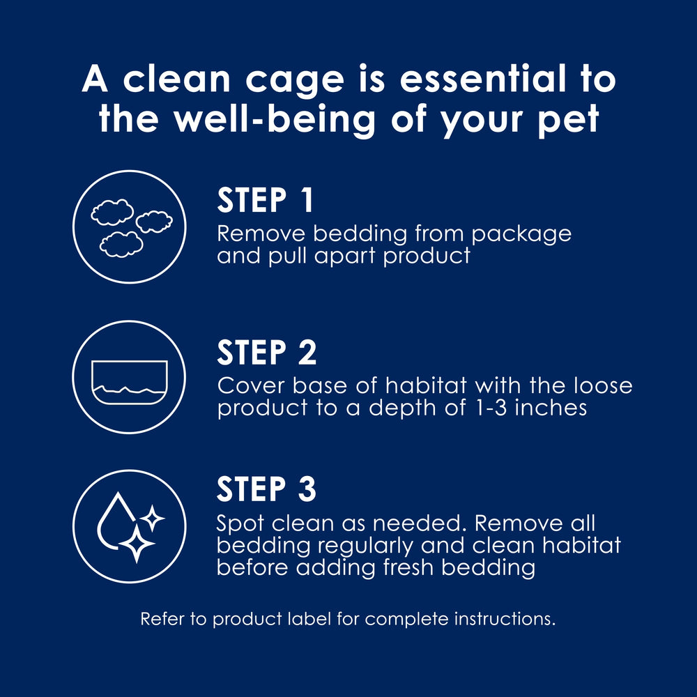 Kaytee Clean & Cozy is soft on paws for daily use.