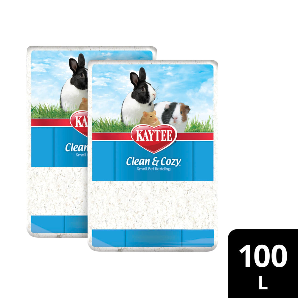 Kaytee Clean & Cozy pet-safe paper bedding uses premium materials for cozy habitats.