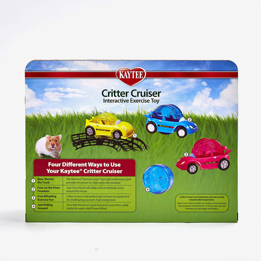 Kaytee Critter Cruiser compact housing setup ideal for quick holding