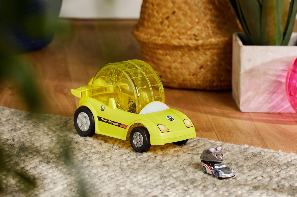 Kaytee Critter Cruiser wheel mechanism shows three-position versatility