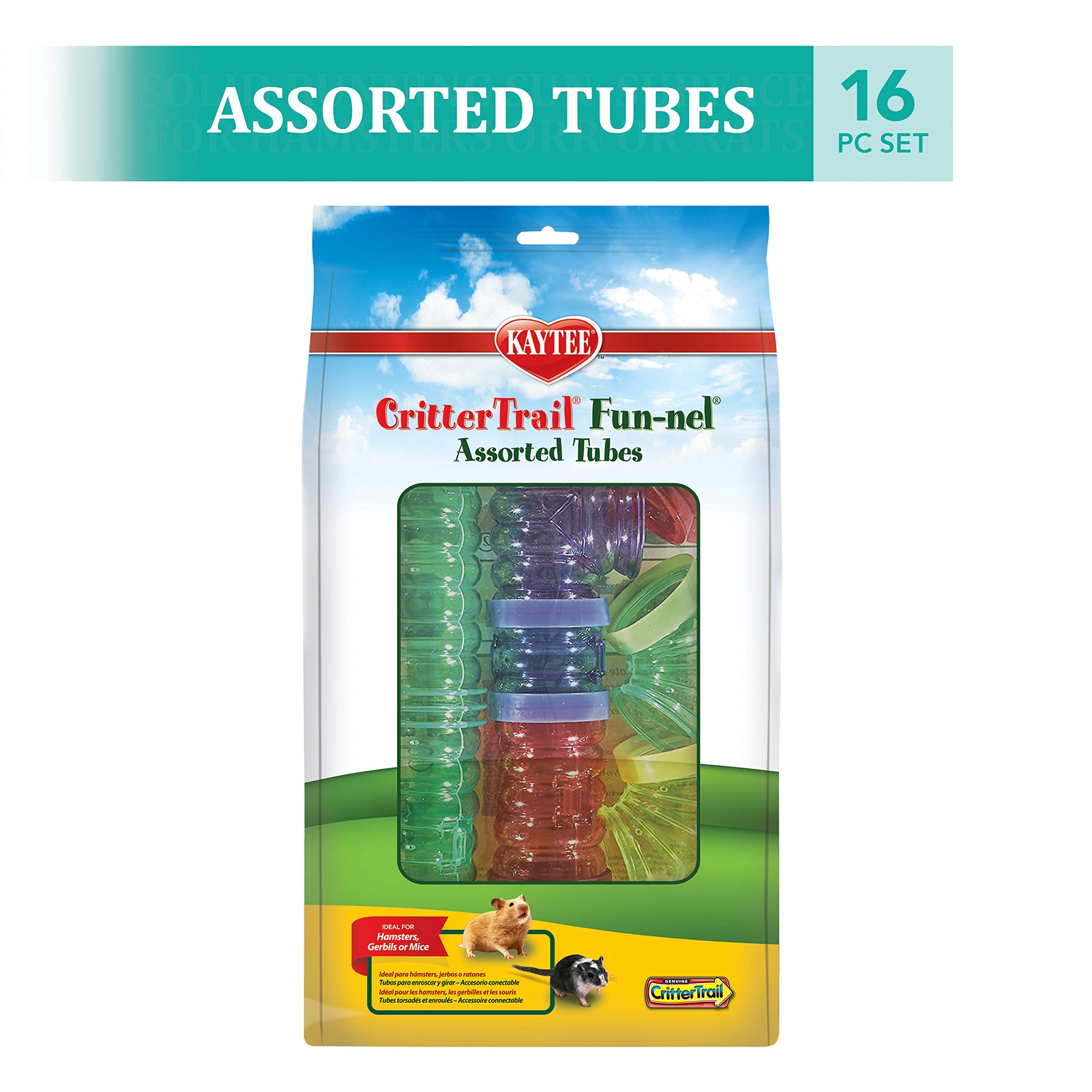 Kaytee CritterTrail Fun-nel tee tube for branching passages