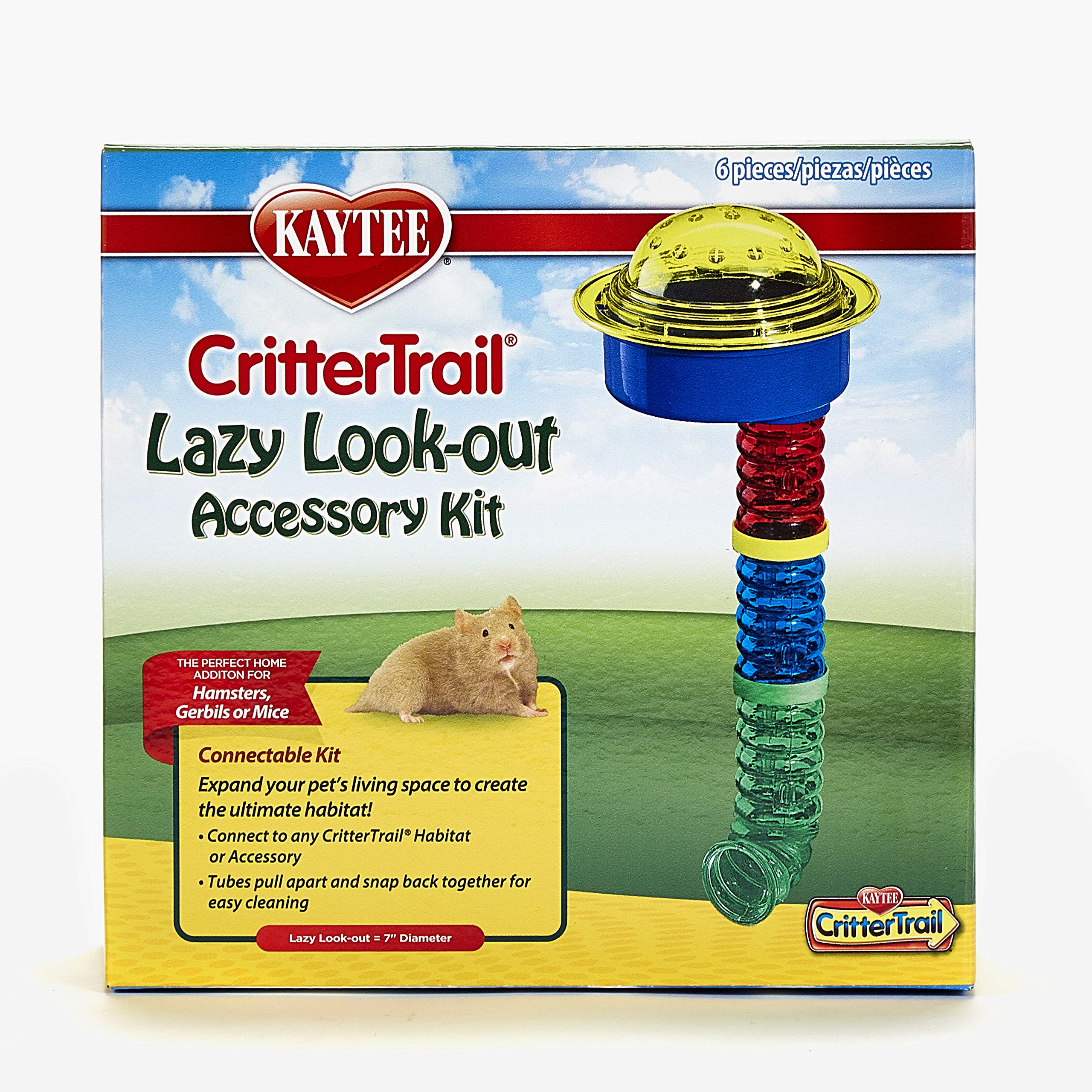 Kaytee CritterTrail Fun-nels assorted tubes expand your habitat for exploratory critters