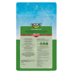 Kaytee Exact Rainbow Large Parrot nuggets close-up shows no shells for mess-free feeding.