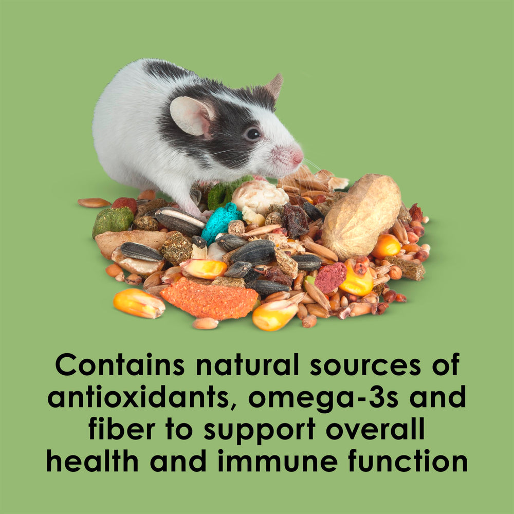 Prebiotics and probiotics in Kaytee Fiesta aiding digestion