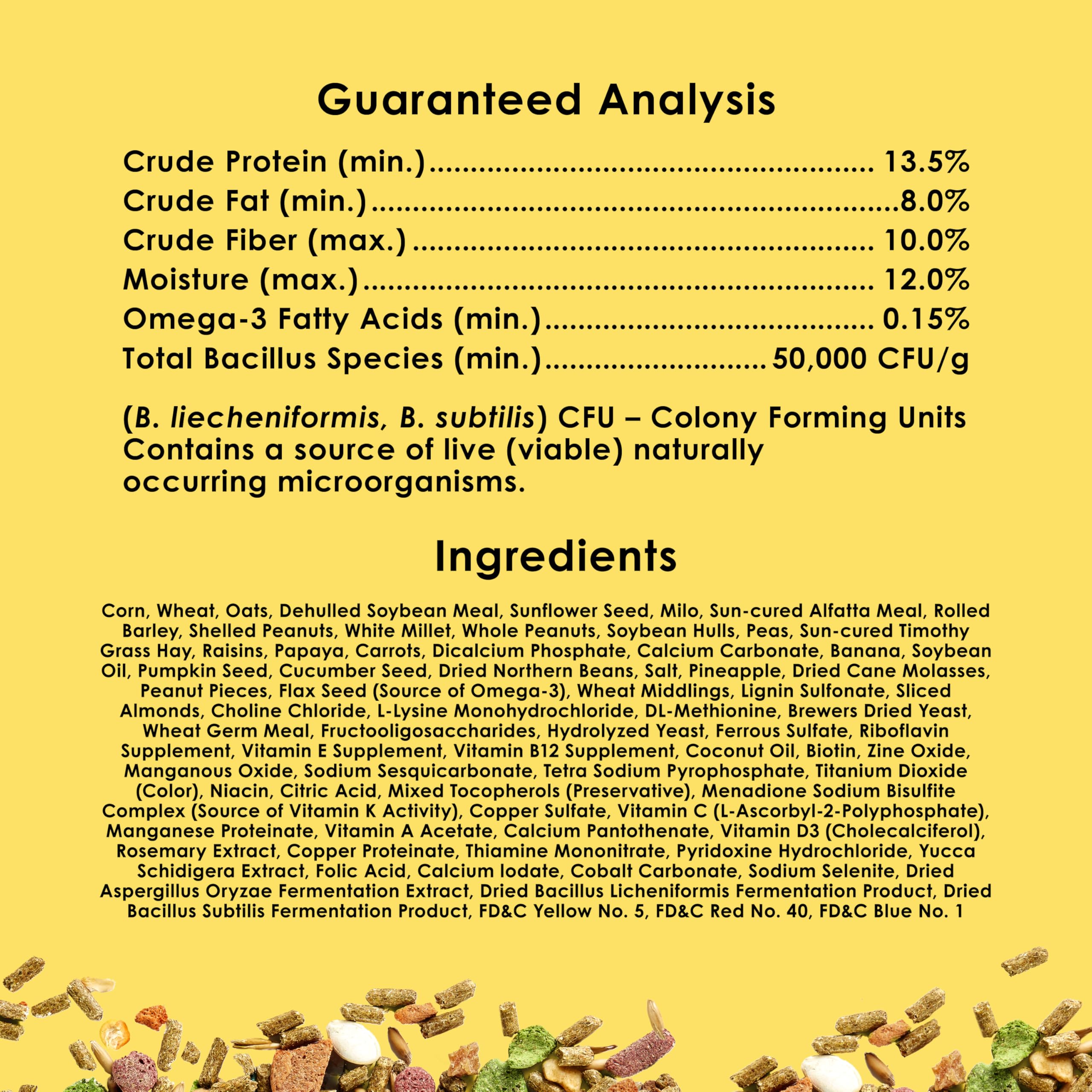 Kaytee Fiesta foraging enrichment—mice and rats explore textures and flavors.