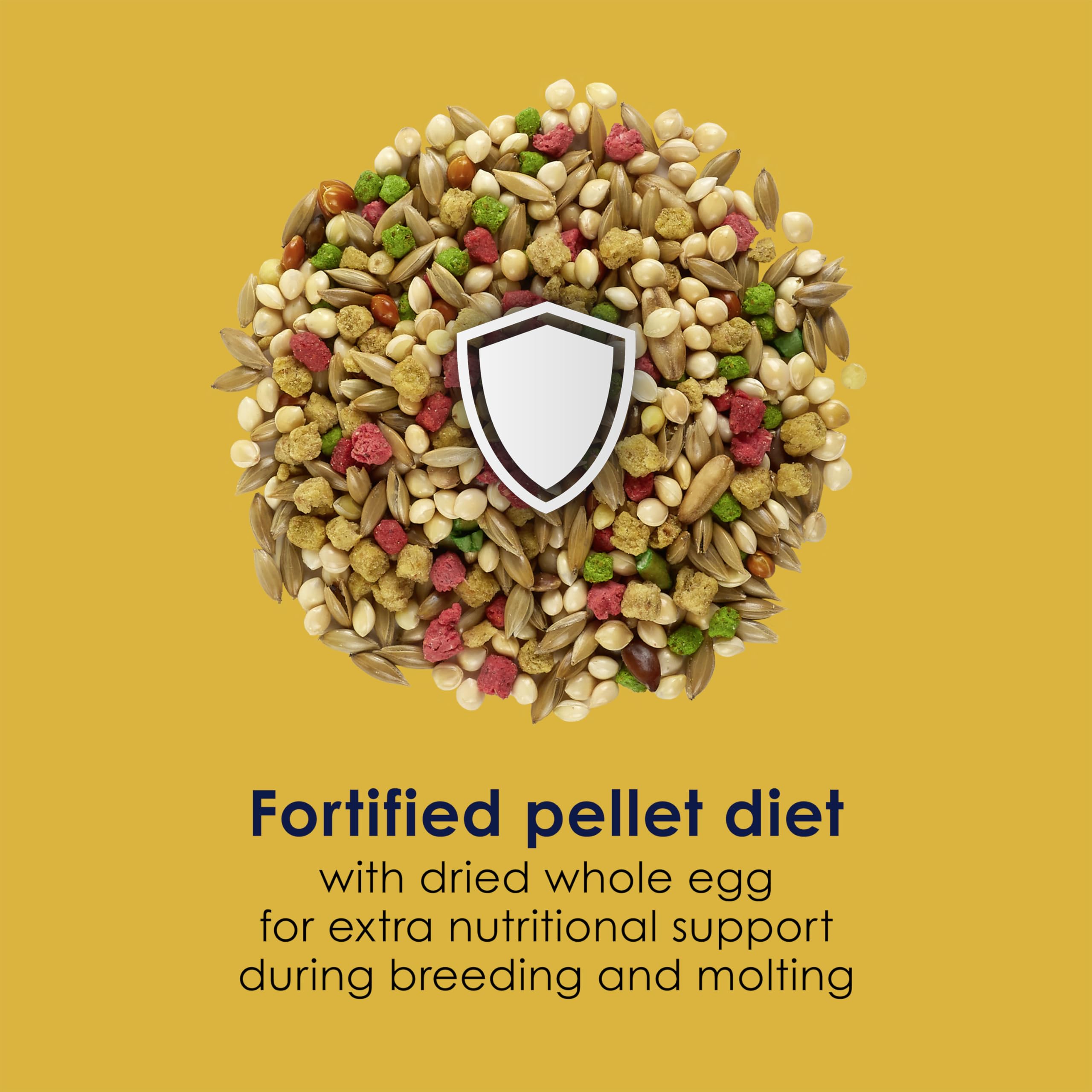 Kaytee Forti-Diet Pro Health Egg-Cite ingredients list image signals balanced nutrition