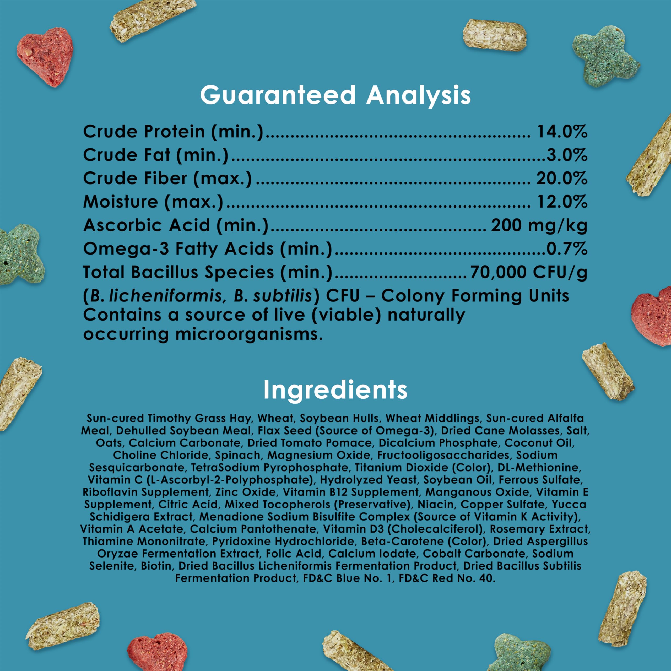 Nourish+Protect blend from Kaytee Forti-Diet Pro Health with balanced nutrients.