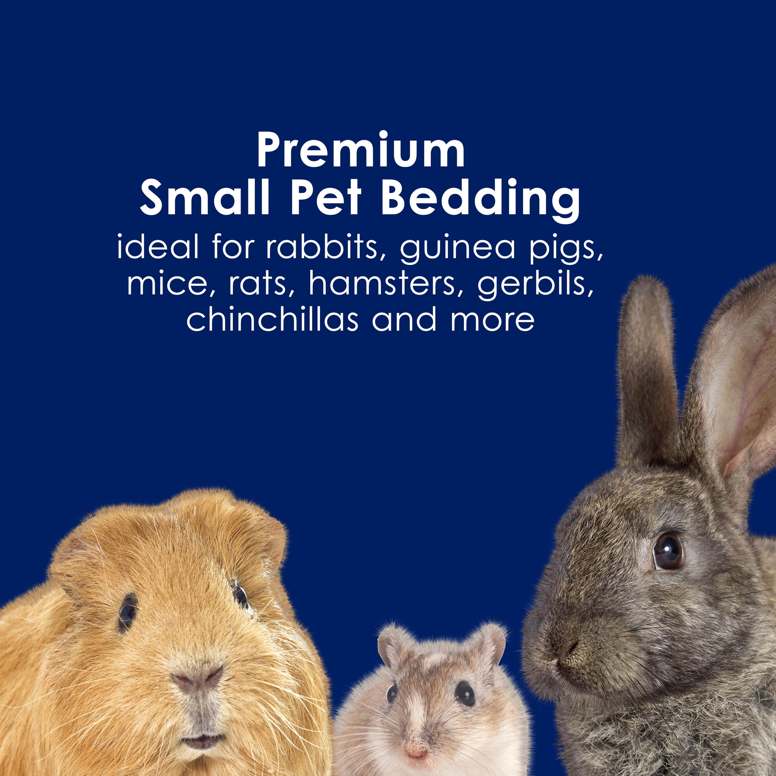 Kaytee fragrance-free, 99.9% dust-free bedding suits sensitive noses.