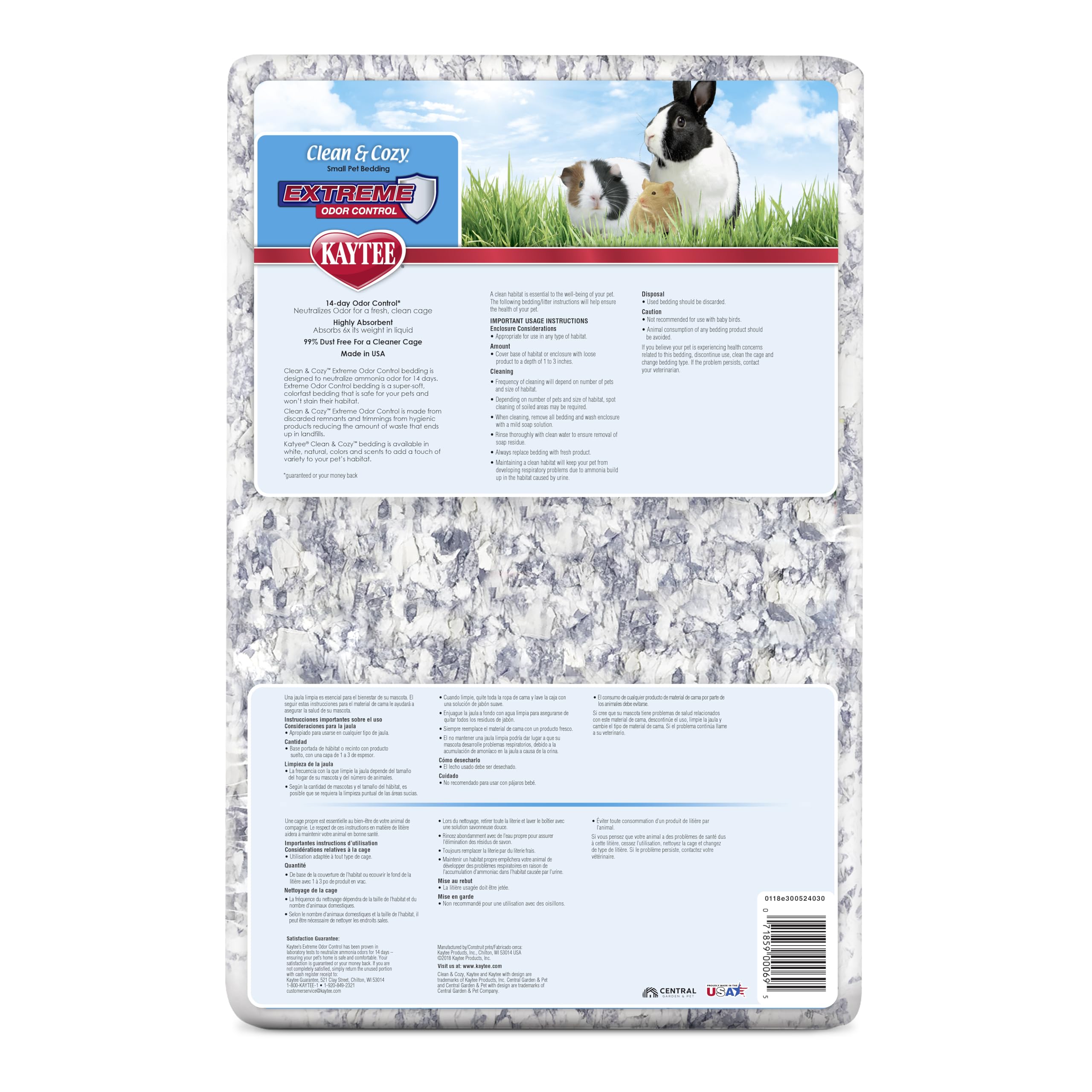 Kaytee ideal habitat solution for rabbits and more.
