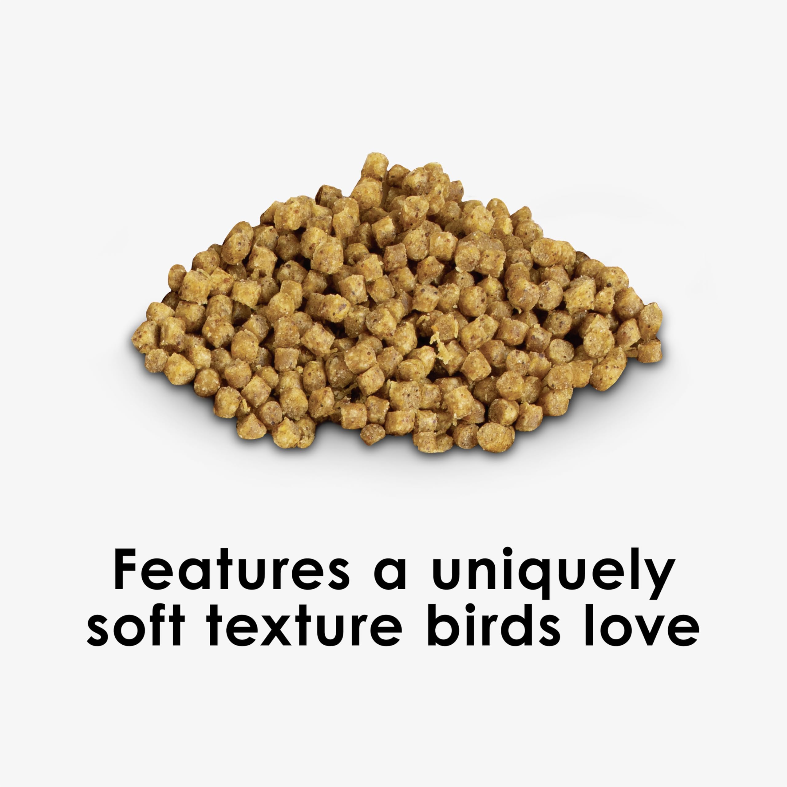 Kaytee NutriSoft natural fruit flavors enhancer for parakeet meals.