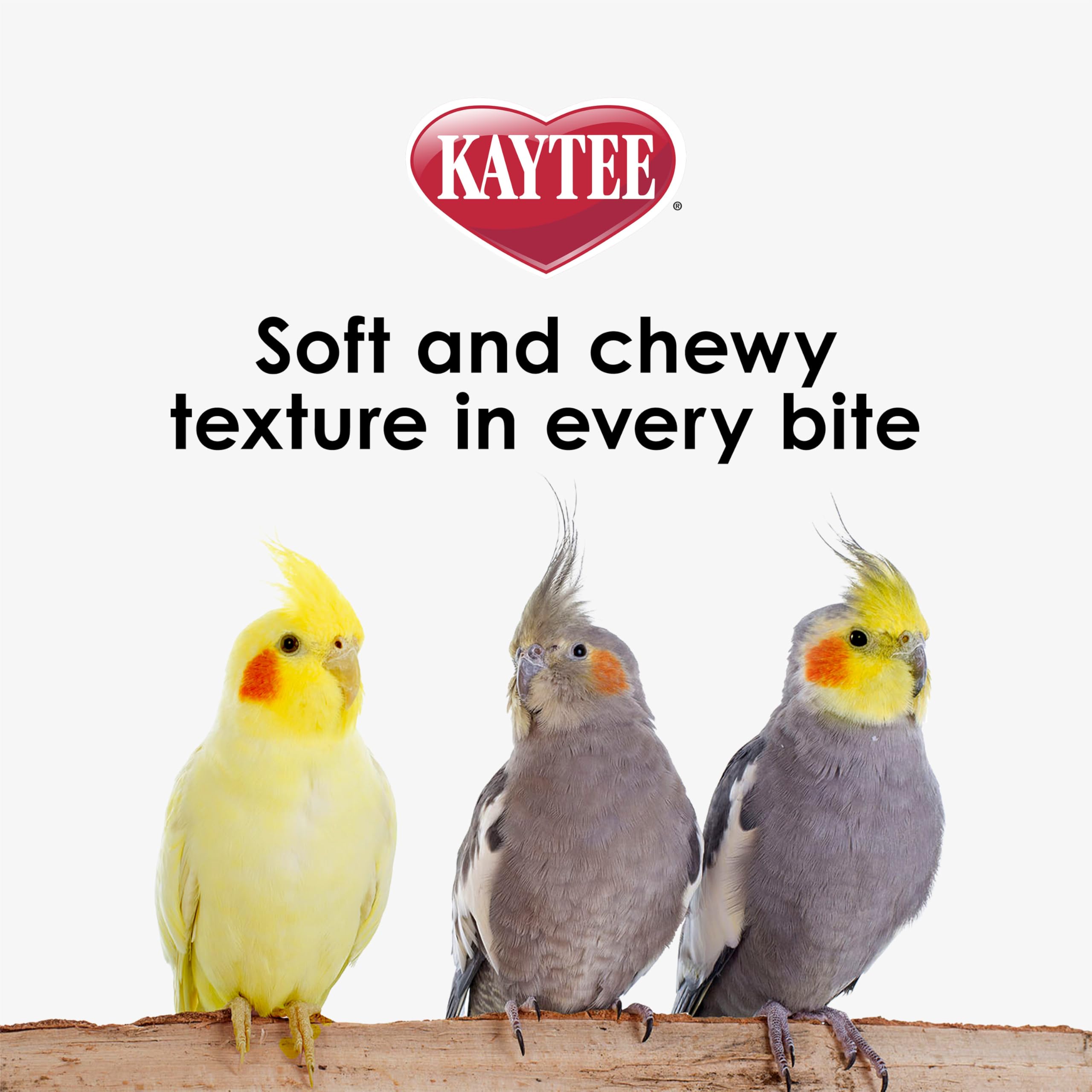 Kaytee NutriSoft contains natural minerals for overall bird wellness.
