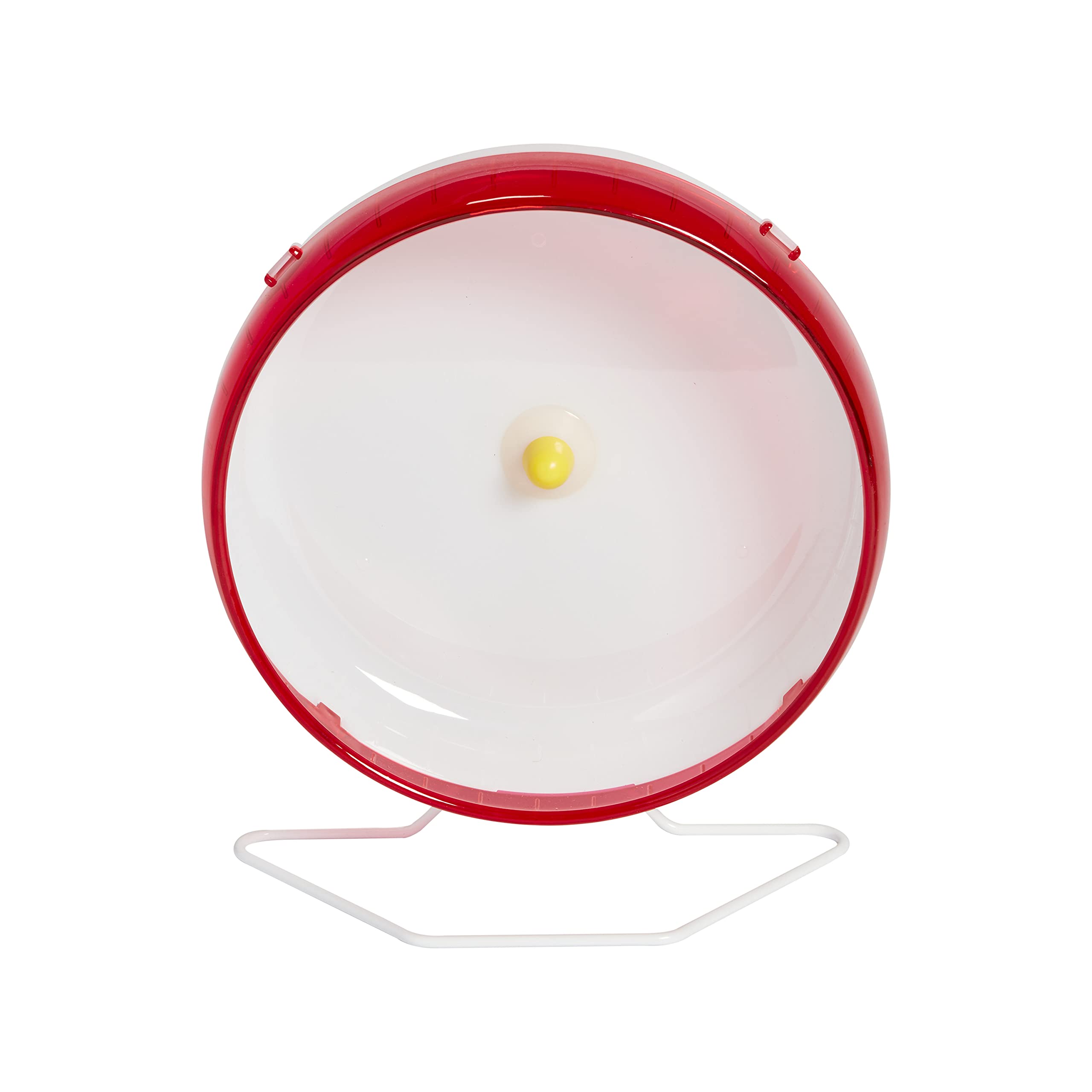 Kaytee Silent Spinner Wheel gerbil-running-path invites active play.