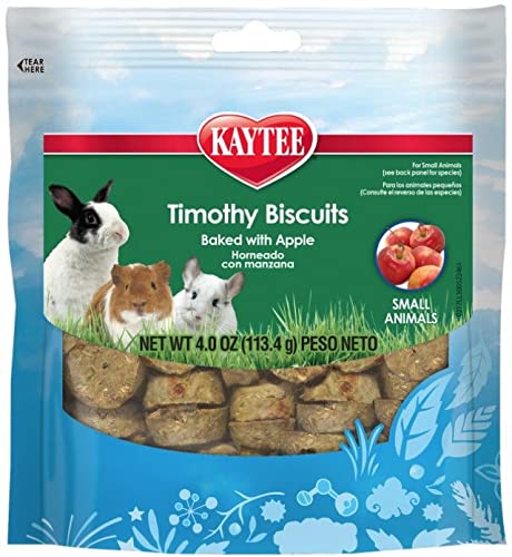 Kaytee small animal apple biscuit close-up highlighting crunchy texture
