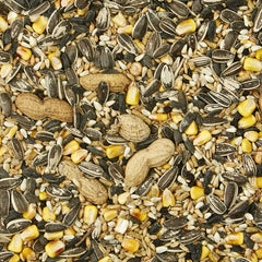 Kaytee Supreme Parrot Food bag open, ready to fill your bird's daily nutrition.