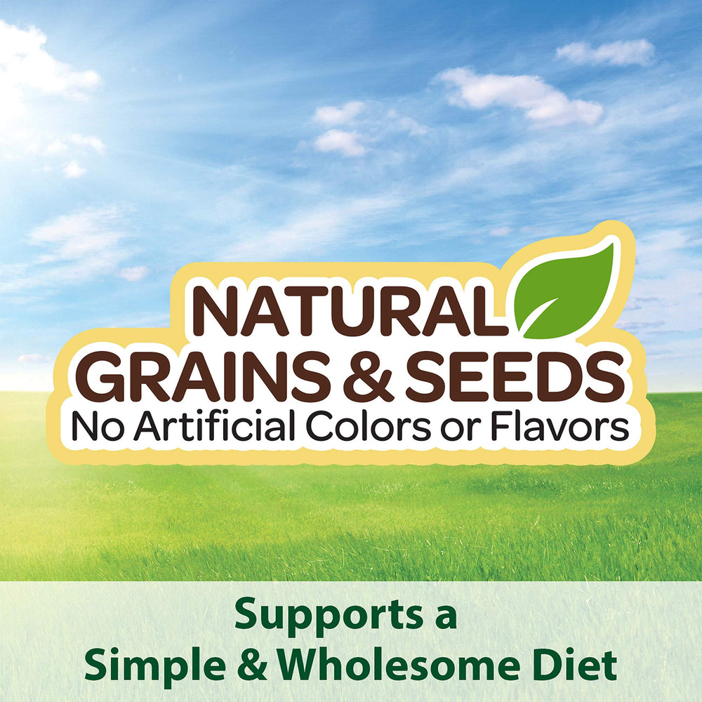 Kaytee Supreme fortified with vitamins and minerals to support daily vitality.