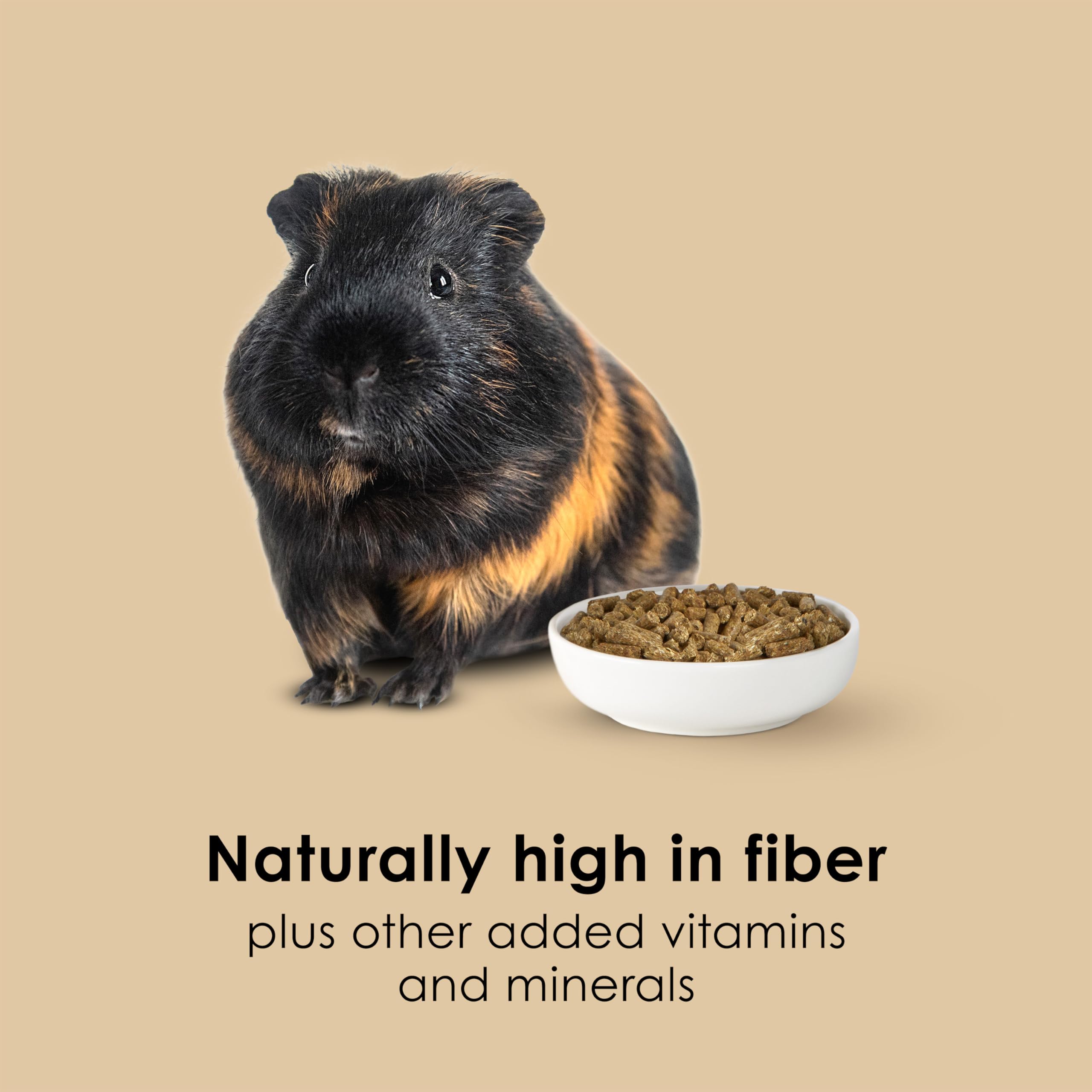 Kaytee Timothy Complete pellets used to promote dental wear during meals