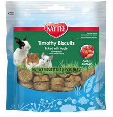 Kaytee Timothy hay baked apple treats six-pack packaging for small animals